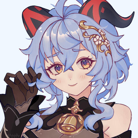 rendered sample - ganyu